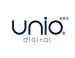 Logomarca da Unio que é um dos clientes da Magma Digital